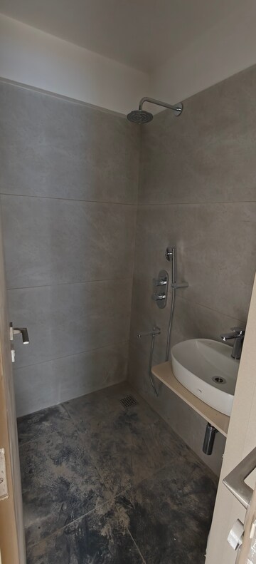 Bathroom in 3 BHK Apartment at Angal Nilay, Model Colony – for Rent