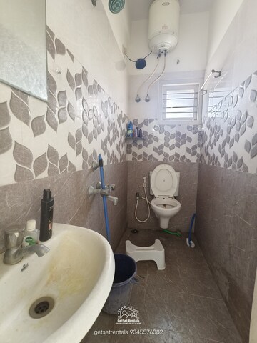 Bathroom in 2 BHK Builder Floor at Kasavanahalli – for Rent