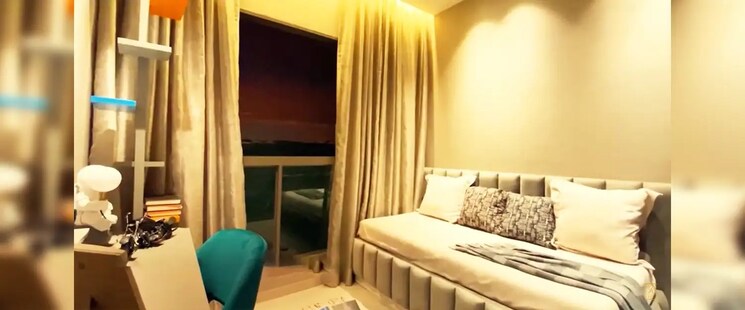 Bedroom, rustomjee-la-vie 3 Bedroom 1121 Sq.Ft. Apartment In Majiwada Thane 8835640