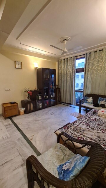 Living Room in 3 BHK Builder Floor at Greater Kailash ii – for Rent