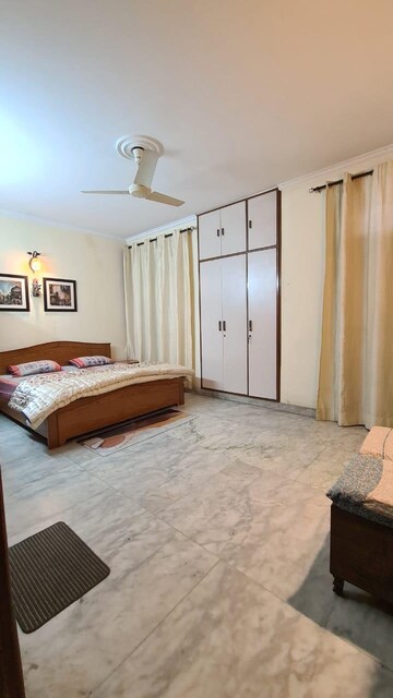 Bedroom in 3 BHK Builder Floor at Greater Kailash ii – for Rent