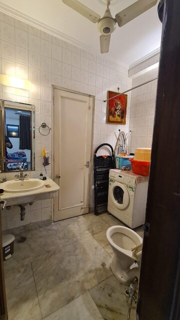 Bathroom in 3 BHK Builder Floor at Greater Kailash ii – for Rent