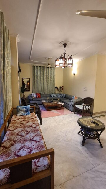 Living Room in 3 BHK Builder Floor at Greater Kailash ii – for Rent