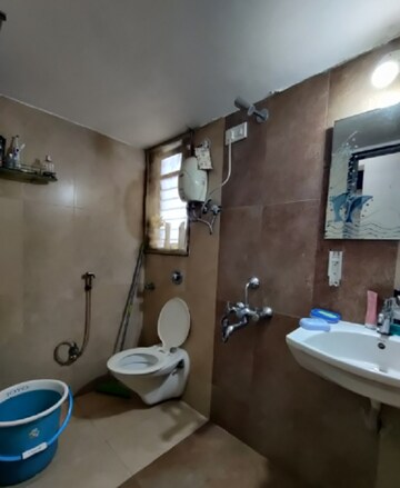 Bathroom in 2.5 BHK Apartment at Raj Horizon, Mira Road East – for Rent