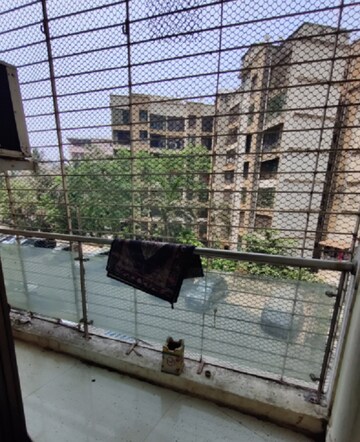 Balcony in 2.5 BHK Apartment at Raj Horizon, Mira Road East – for Rent
