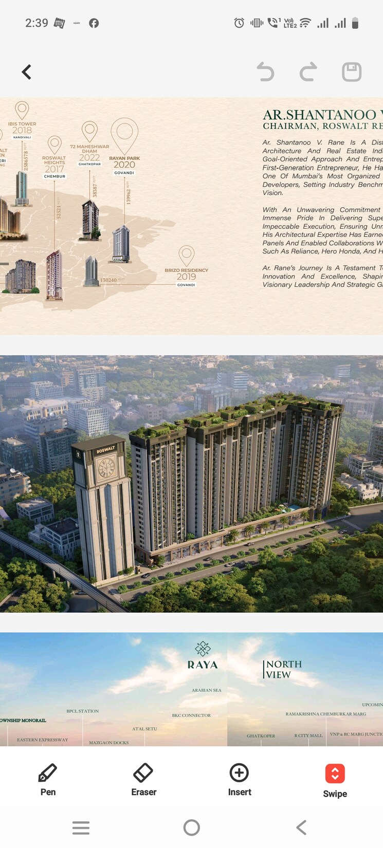 Exterior View, roswalt-raya 2 Bedroom 747 Sq.Ft. Apartment In Chembur Mumbai 8835732