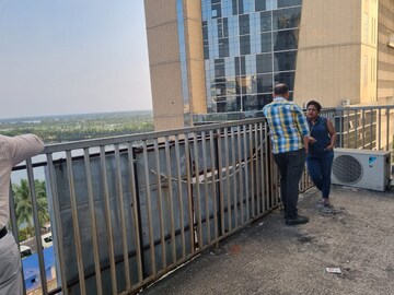 Balcony in  Office Space at Salt Lake Sector V – for Rent
