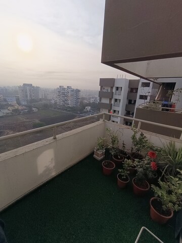 Balcony in 1.5 BHK Apartment at 3S Shaurya Residence, Lohgaon – for Sale
