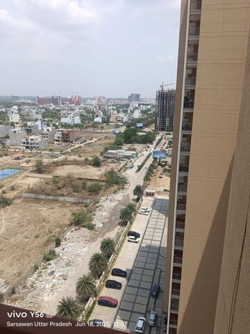 Balcony in 3.5 BHK Apartment at Rishita Manhattan, Gomti Nagar – for Rent