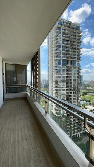 Balcony in 4 BHK Apartment at M3M Golf Estate, Sector 65 – for Sale