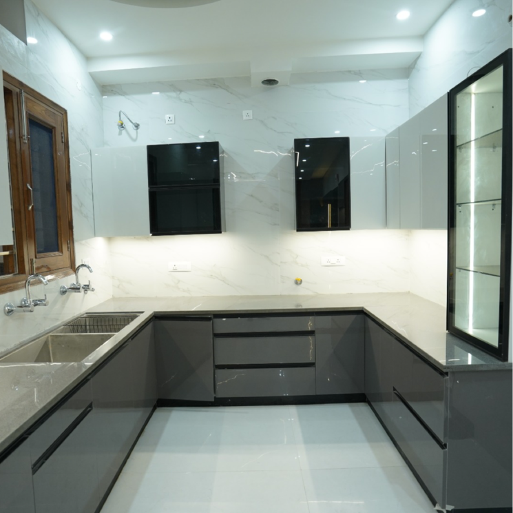 Kitchen, ambala highway 6 Bedroom 242 Sq.Yd. Independent House In Ambala Highway Zirakpur 8835919