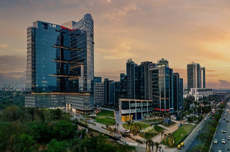 Exterior View, galaxy-magnum-global-park Commercial Office Space 3500 Sq.Ft. In Sector 58 Gurgaon 8835926