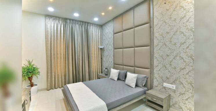 Bedroom, kumar-palmsprings 3 Bedroom 1566 Sq.Ft. Apartment In Undri Pune 8835960