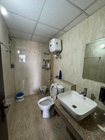 Bathroom in 3.5 BHK Apartment at Paarth Aadyant, Gomti Nagar – for Rent