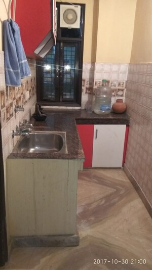 Kitchen in 2 BHK Builder Floor at Laxmi Nagar – for Sale