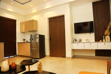 Living Room in 3 BHK Builder Floor at Suncity Vatsal Valley, Gwal Pahari – for Sale