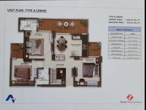 3 BHK Apartment For Sale in Sector 84