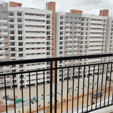 1 BHK Apartment – Exterior View View at Adarsh Greens, Kogilu - for Rent