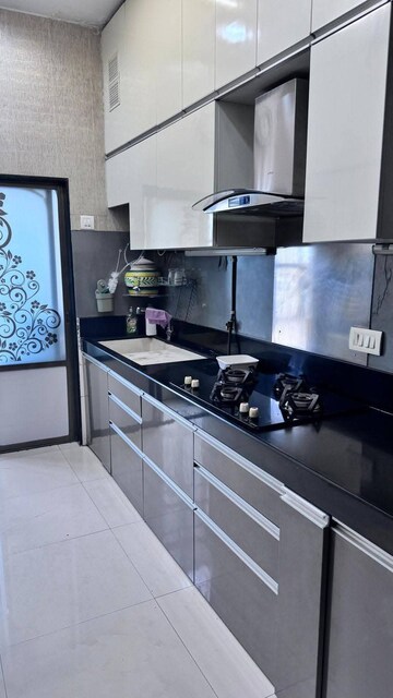 Kitchen in 2 BHK Apartment at Laxmi Narayan Residency, Vartak Nagar – for Rent