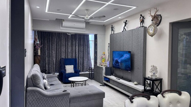 Living Room, laxmi-narayan-residency 2 Bedroom 1050 Sq.Ft. Apartment In Vartak Nagar Thane 8836078