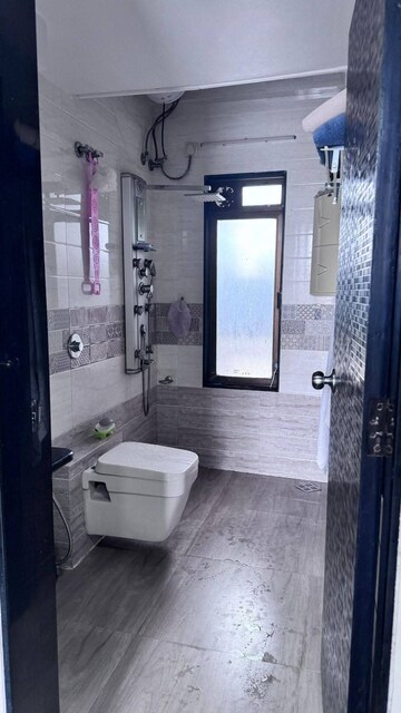 Bathroom in 2 BHK Apartment at Laxmi Narayan Residency, Vartak Nagar – for Rent