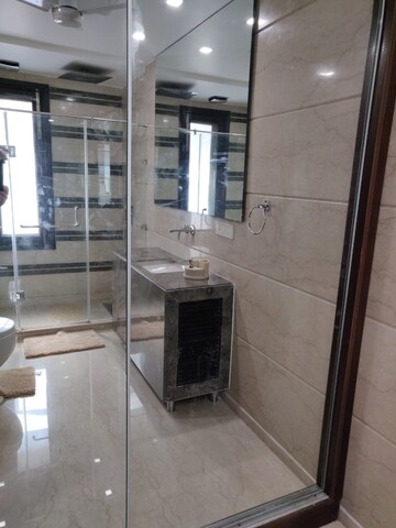 Attached Bathroom in 4 BHK Builder Floor at Panchsheel Enclave – for Sale