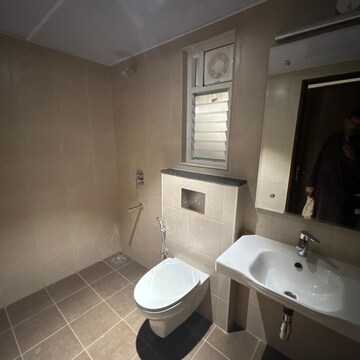 Bathroom in 2 BHK Apartment at Adarsh Greens Phase 2, Kogilu – for Rent