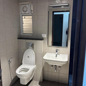 Bathroom in 2 BHK Apartment at Adarsh Greens Phase 2, Kogilu – for Rent