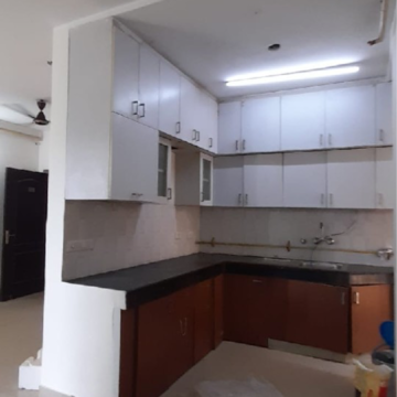 Kitchen in 3 BHK Apartment at Aditya City Apartments, Shahpur Bamheta – for Rent