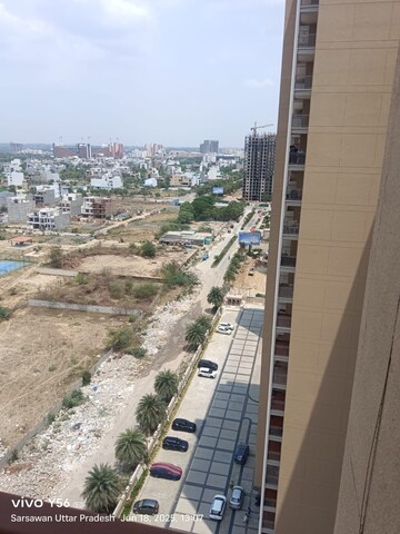 Balcony in 3 BHK Apartment at Rishita Manhattan, Gomti Nagar – for Rent