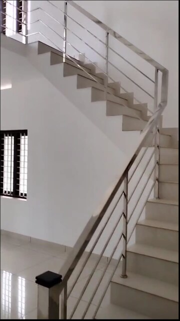 Staircase in 4 BHK Independent House at Kuttoor – for Sale