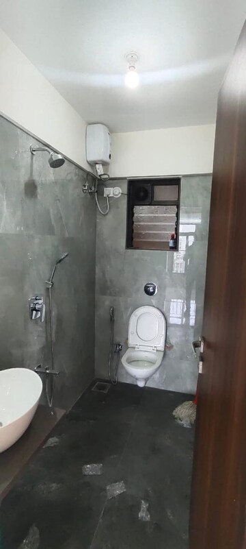 Bathroom in 2 BHK Apartment at Chaitanya Anand Lunkhod CHSL, Andheri West – for Rent