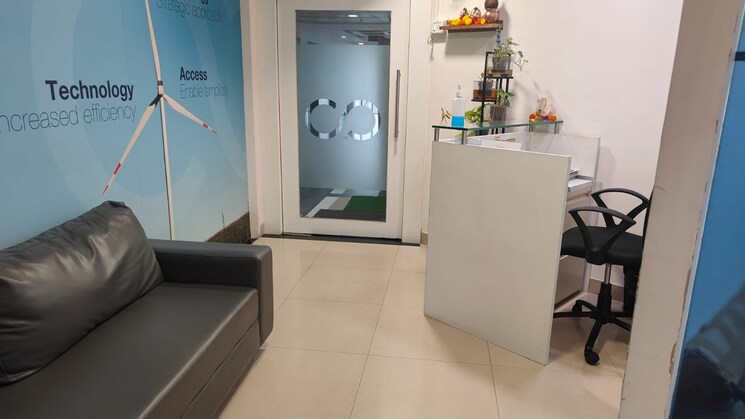 Floor Plan, dlh-park Commercial Office Space 2200 Sq.Ft. In Malad West Mumbai 8836188