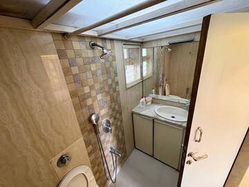 Bathroom in 2 BHK Apartment at Trombay – for Rent