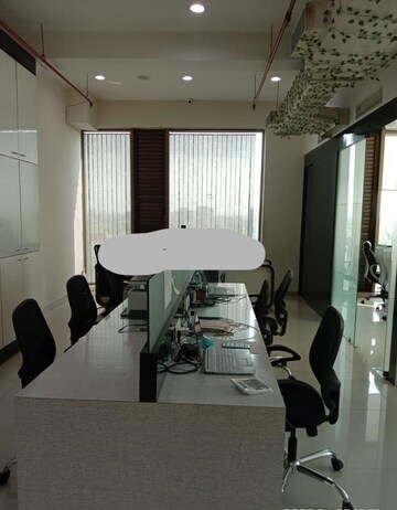 Team Area in  Office Space at Ambuja Ecosuite, New Town – for Rent