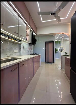 Kitchen in 1 BHK Apartment at Abhishek Shiv Shankar Residency, Taloja Panchanand – for Sale