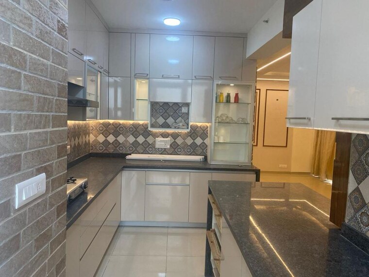Kitchen, max-towers 2 Bedroom 1380 Sq.Ft. Apartment In Sector 16b Noida 8836342