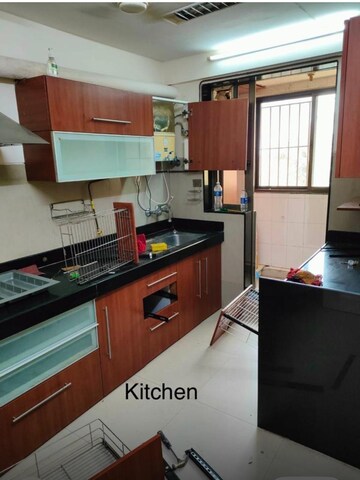 Kitchen in 2.5 BHK Apartment at Raheja Acropolis, Deonar – for Rent