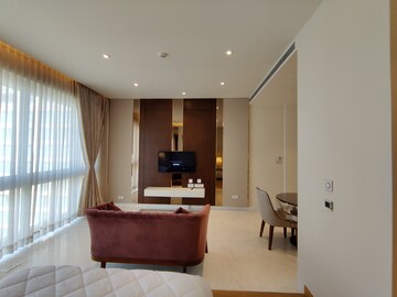 Living Room in Studio Apartment at Bhartiya Leela Residences, Thanisandra Main Road – for Rent