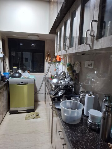 Kitchen in 3 BHK Apartment at Diamond Garden, Chembur – for Rent
