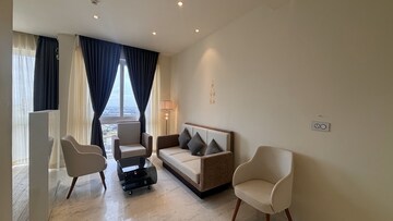 Living Room in Studio Apartment at Bhartiya Leela Residences, Thanisandra Main Road – for Sale
