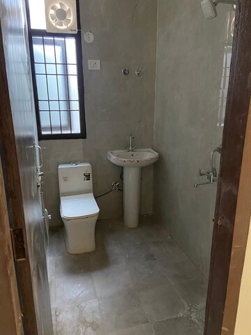 Bathroom in 2 BHK Builder Floor at Chattarpur – for Rent