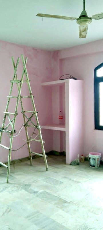 Staircase in 1 BHK Builder Floor at Kishangarh – for Rent