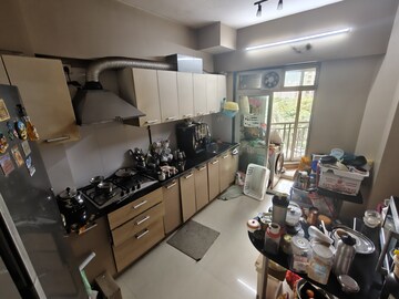 Kitchen in 2 BHK Apartment at Nahar Lilium Lantana, Chandivali – for Rent