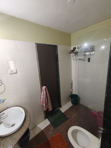Bathroom in 2 BHK Apartment at Nahar Lilium Lantana, Chandivali – for Rent