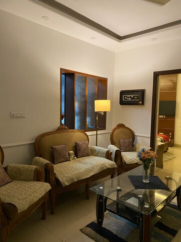 Living Room in 3 BHK Apartment at Vasant Kunj – for Rent