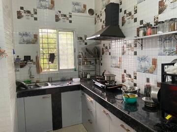 Kitchen in 3 BHK Apartment at Kadma – for Rent