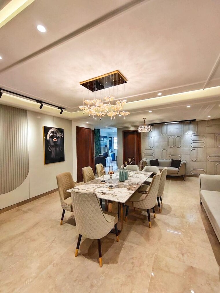 Living Room, s-s-southend 4 Bedroom 360 Sq.Yd. Builder Floor In Sector 49 Gurgaon 8836842