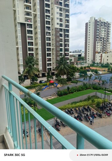 Balcony in 3 BHK Apartment at Brigade Cornerstone Utopia, Varthur – for Rent
