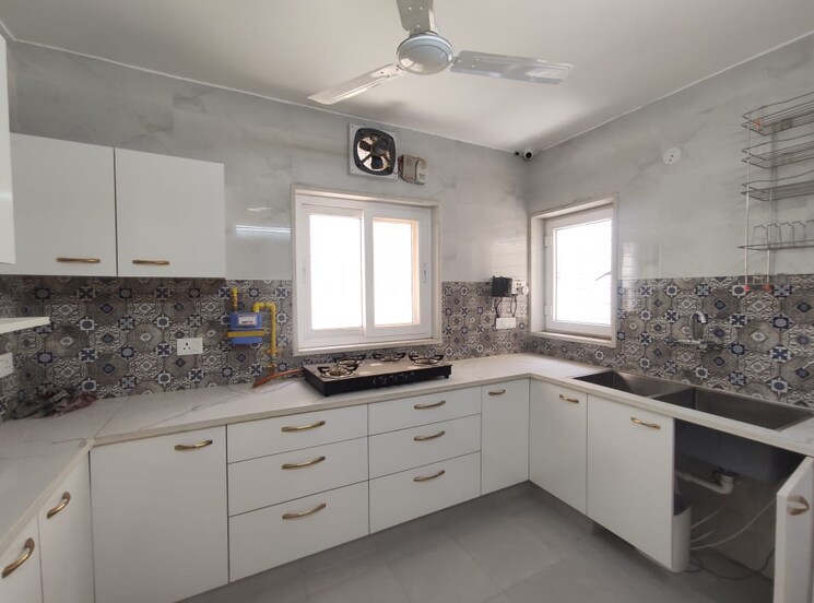 Kitchen, vasant kunj 3 Bedroom 1600 Sq.Ft. Apartment In Vasant Kunj Delhi 8836904